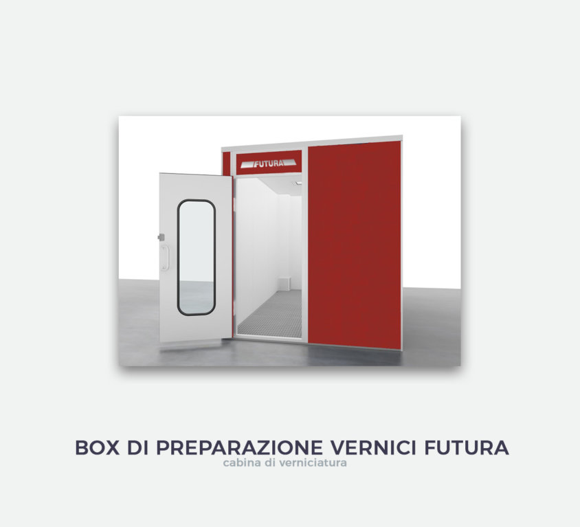 Box di preparazione vernici Futura